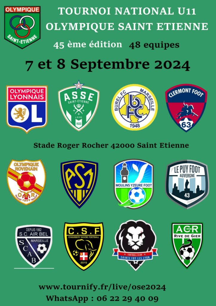 Accueil OSE - Olympique Saint-Etienne